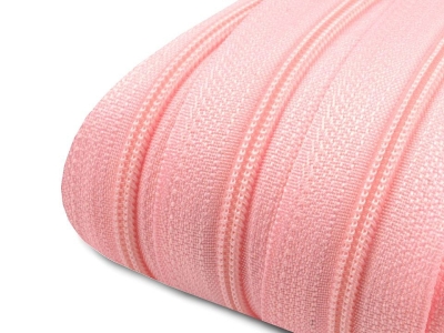 Reißverschluss 3mm rosa